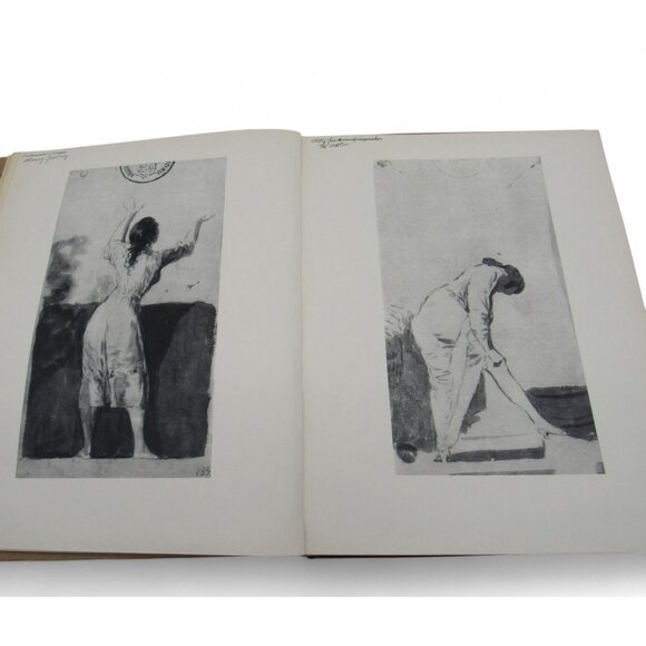 Vintage GOYA DRAWINGS Prado Book 1947 Softcover André Malraux Introduction 11" - Picture 4 of 13